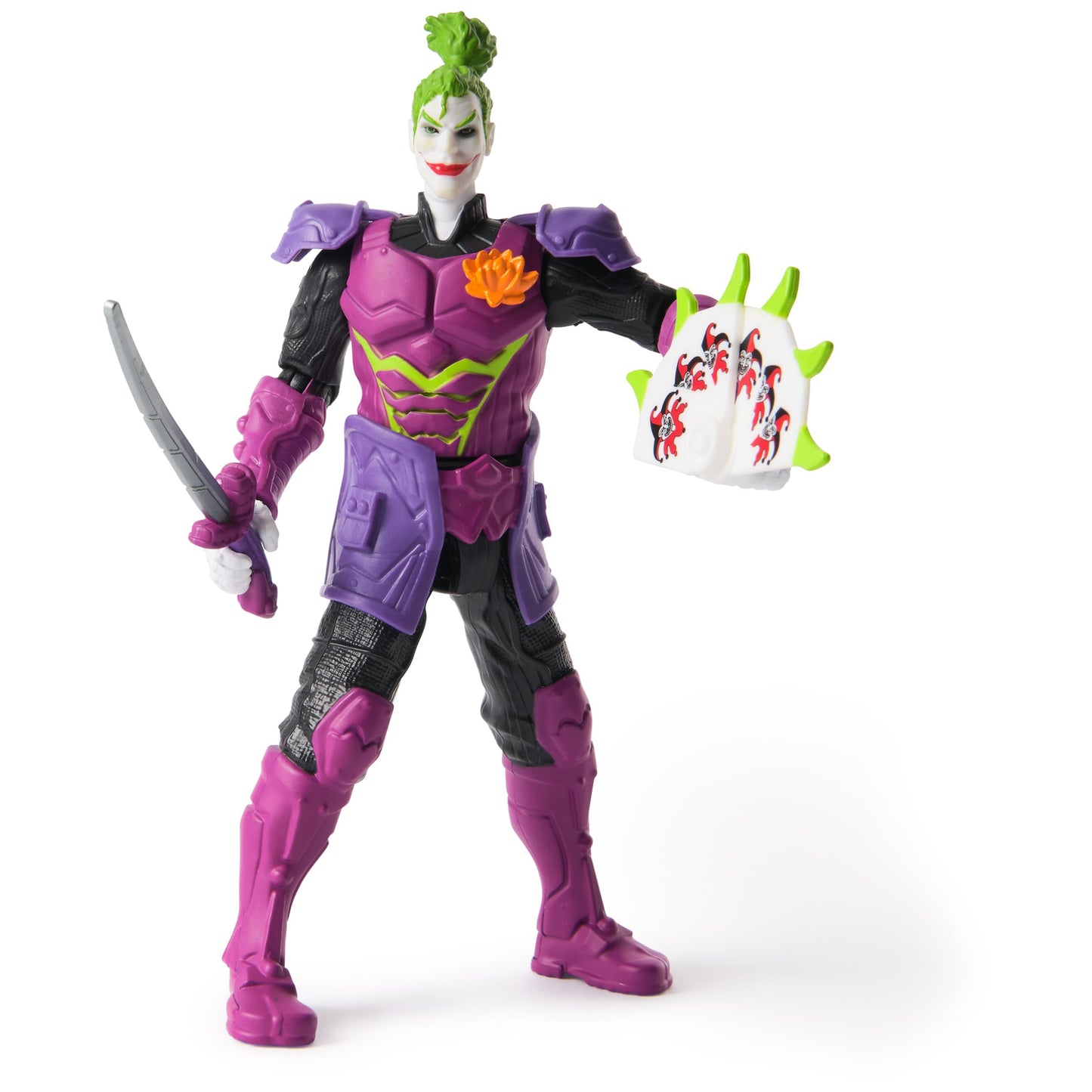 DC Comics Batman Battle Clash 6-Inch Ninja Strike Action Figure with 2 Ninja Accessories