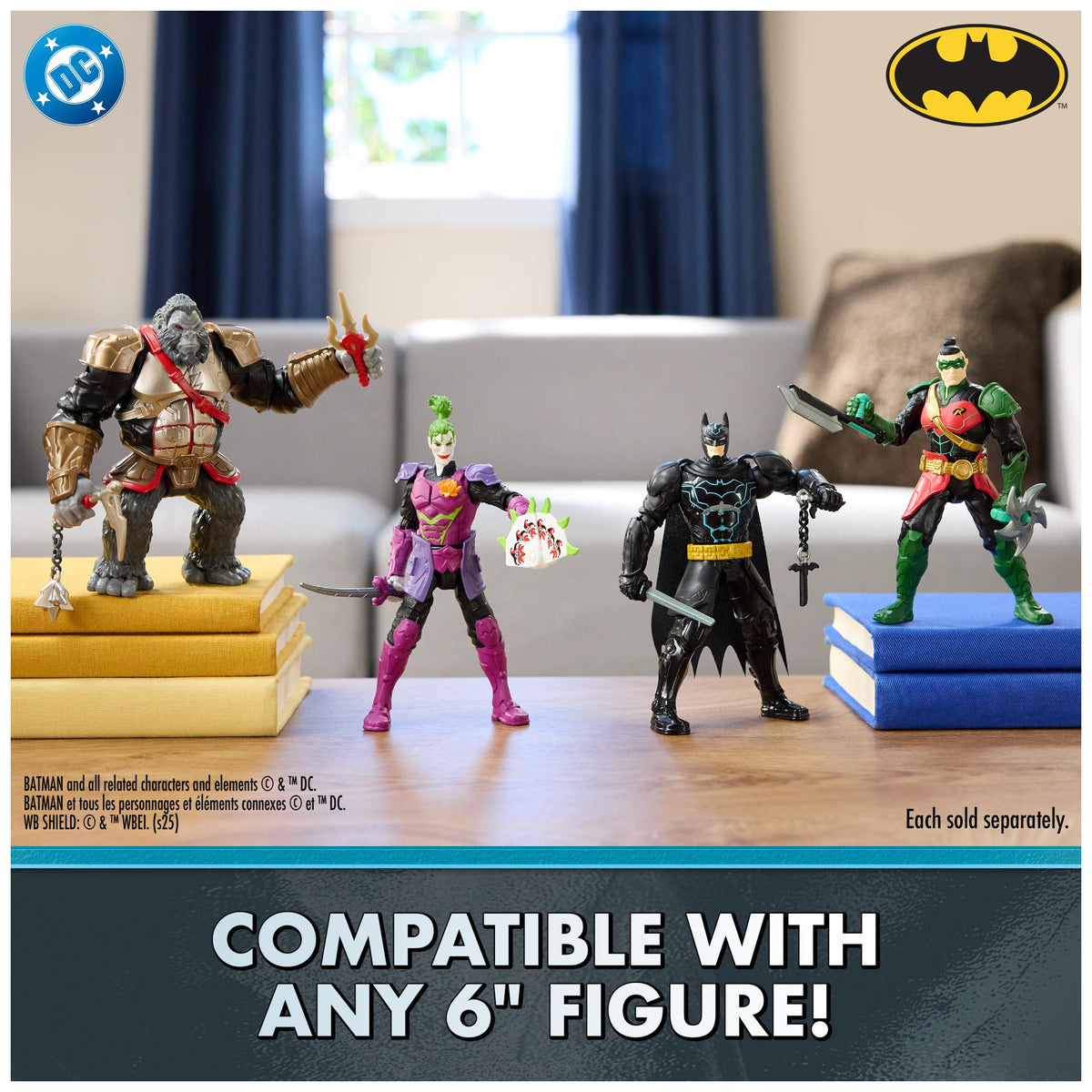 DC Comics Batman Ninja Strike Katana Blade Batwing with 6-Inch Ninja Batman Figure — 12-Inch Vehicle Playset