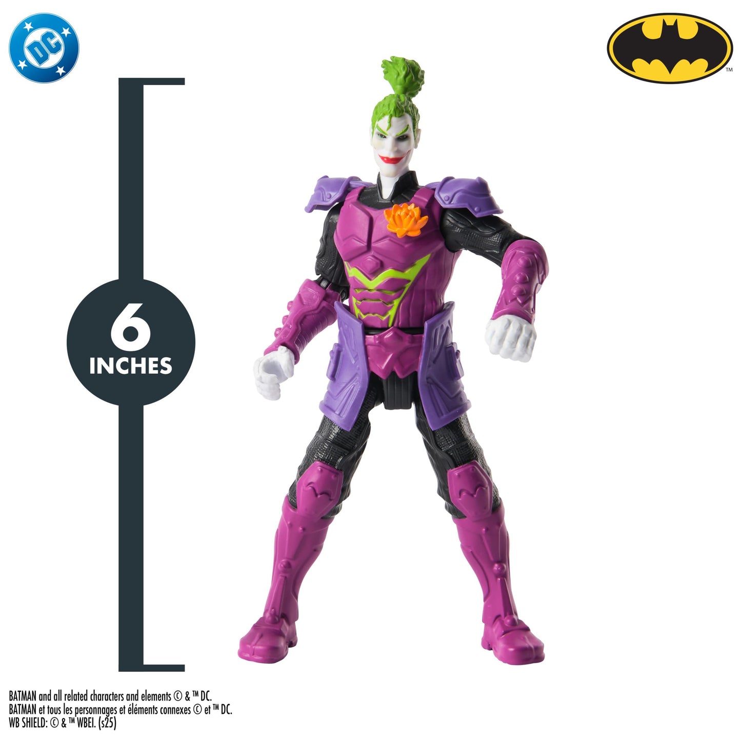 DC Comics Batman Battle Clash 6-Inch Ninja Strike Action Figure with 2 Ninja Accessories