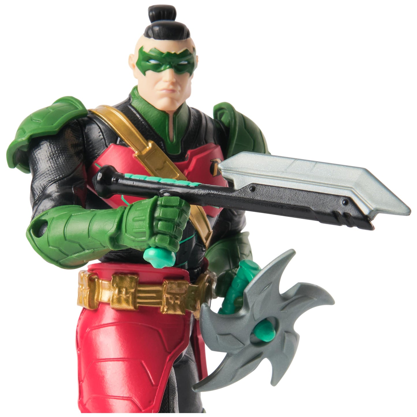 DC Comics Batman Ninja Strike Robin Battle Clash 6-Inch Action Figure with 2 Ninja Accessories