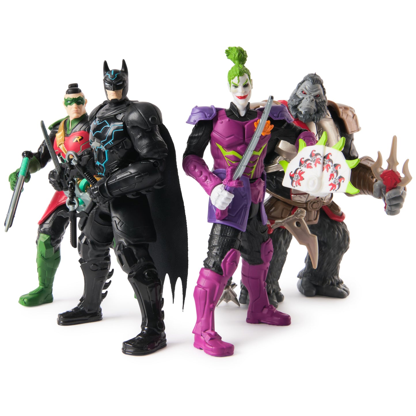 DC Comics Batman Ninja Strike Robin Battle Clash 6-Inch Action Figure with 2 Ninja Accessories