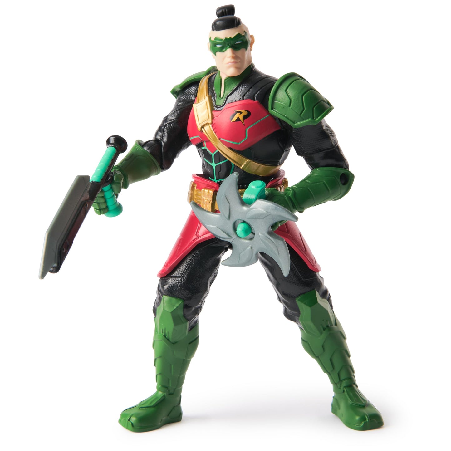 DC Comics Batman Ninja Strike Robin Battle Clash 6-Inch Action Figure with 2 Ninja Accessories
