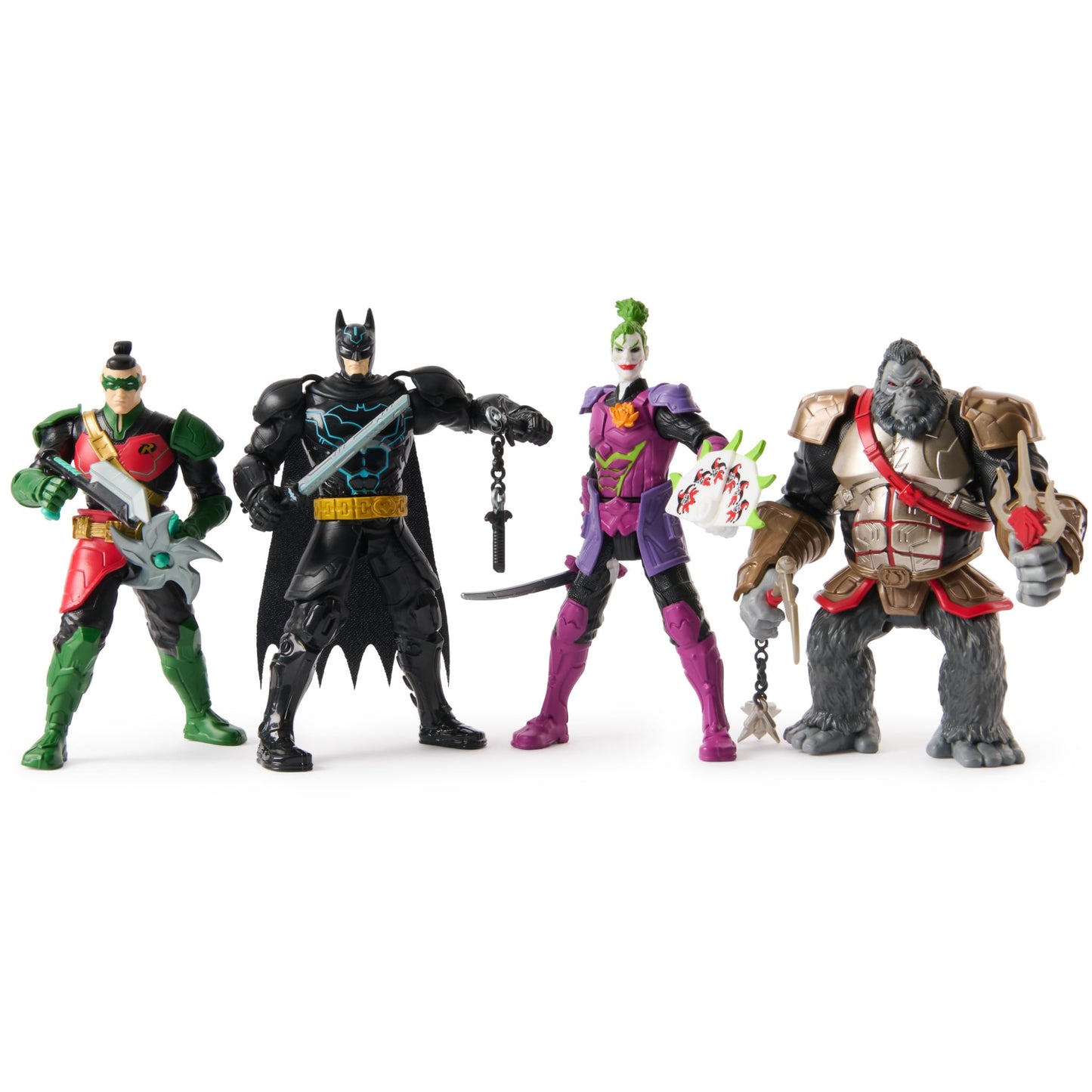 DC Comics Batman Ninja Strike Robin Battle Clash 6-Inch Action Figure with 2 Ninja Accessories