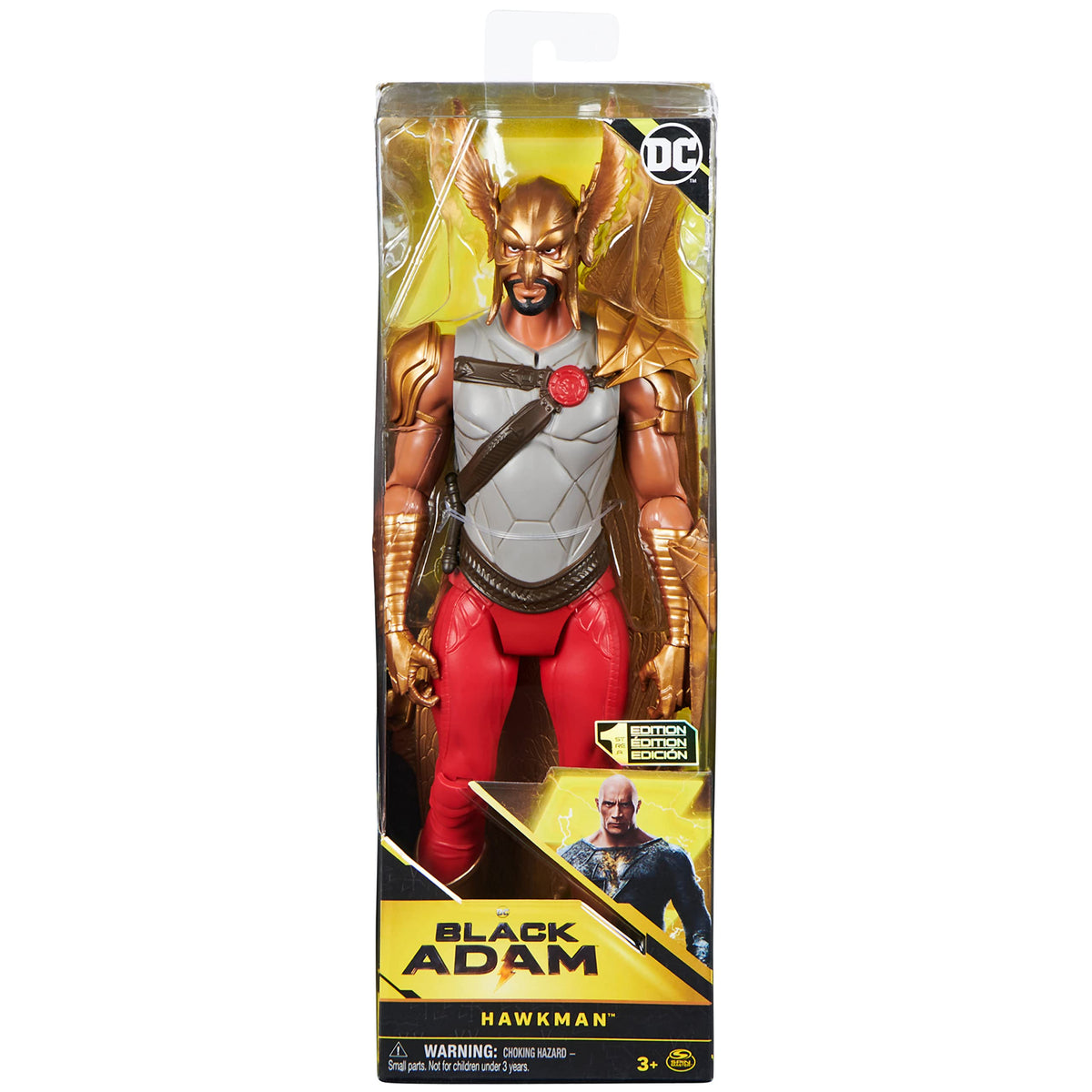 DC Comics Hawkman 12-Inch Action Figure | Black Adam Movie Collectible for Kids