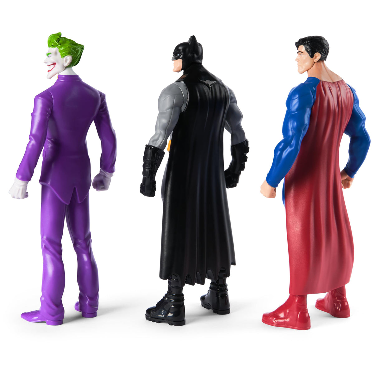 DC Comics The Joker Batman and Superman 3-Pack Action Figures – 9.5-Inch Collectible Set