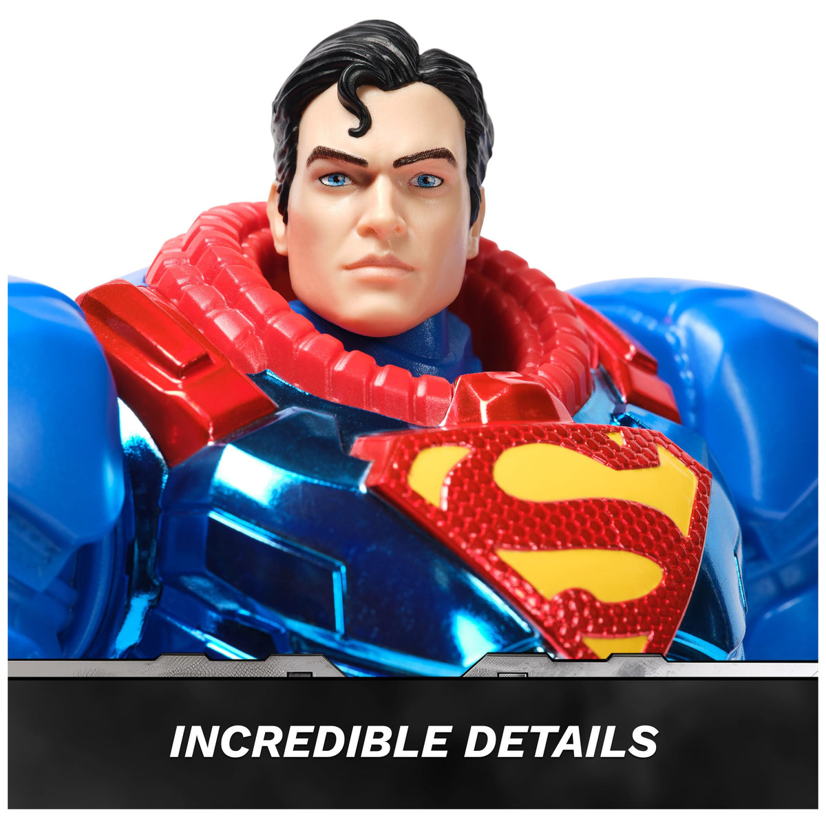 DC Comics Metal Force Batman & Superman 12-Inch Action Figures – Collectible Toys