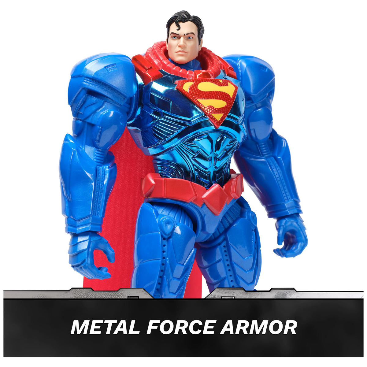 DC Comics Metal Force Batman & Superman 12-Inch Action Figures – Collectible Toys