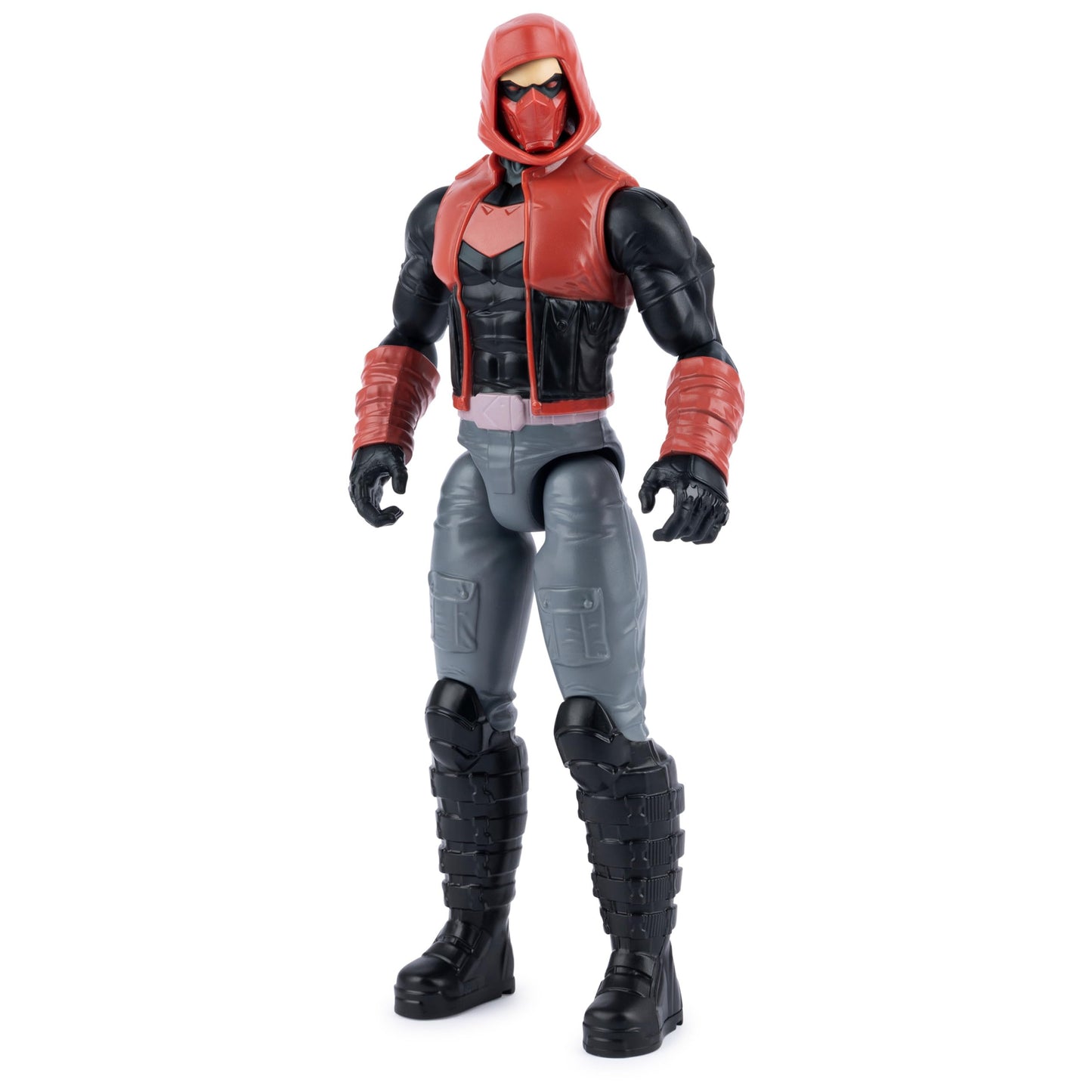 DC Comics 12-Inch Red Hood Action Figure – Poseable Batman Toy for Kids 3+