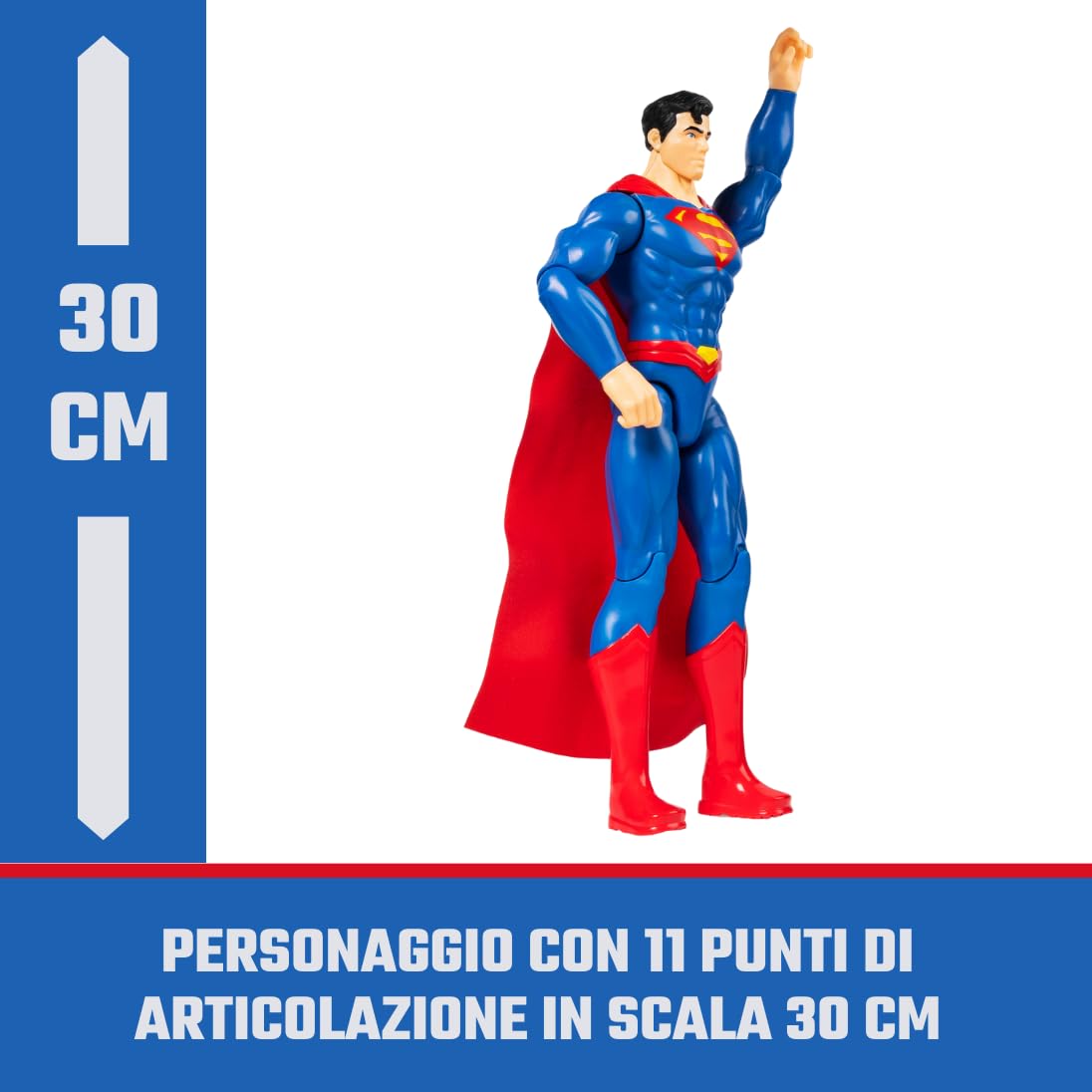 DC Comics 12-Inch Superman Action Figure – Collectible Kids Toys for Boys & Girls