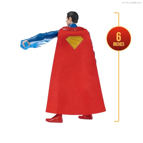 DC Comics Superman Epic Strike Action Figure – 6-Inch, Authentic Movie Styling, Includes 2 Accessories