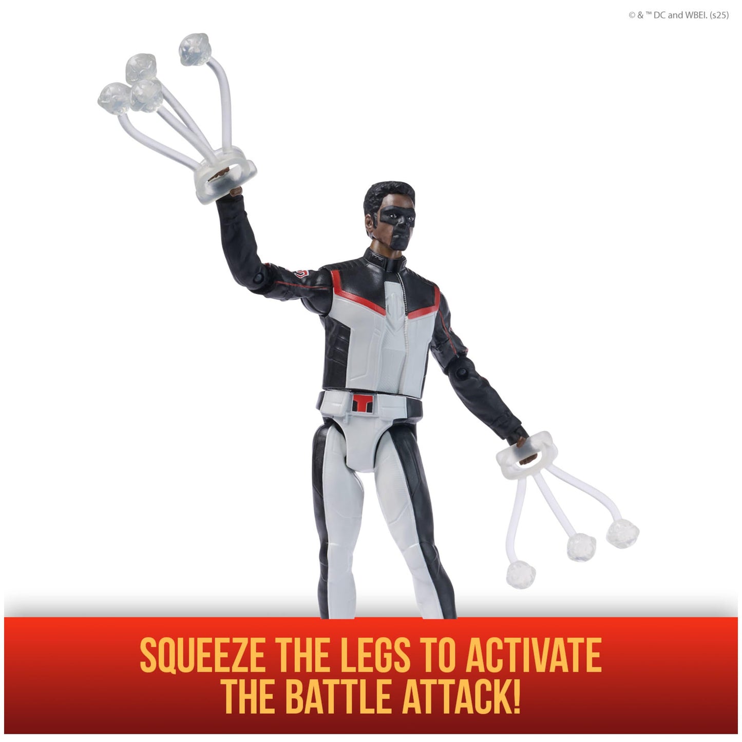 DC Comics Superman & Mr. Terrific Epic Strike Action Figure – 6-Inch, Authentic Movie Styling, Includes 2 Accessories | Ages 4+