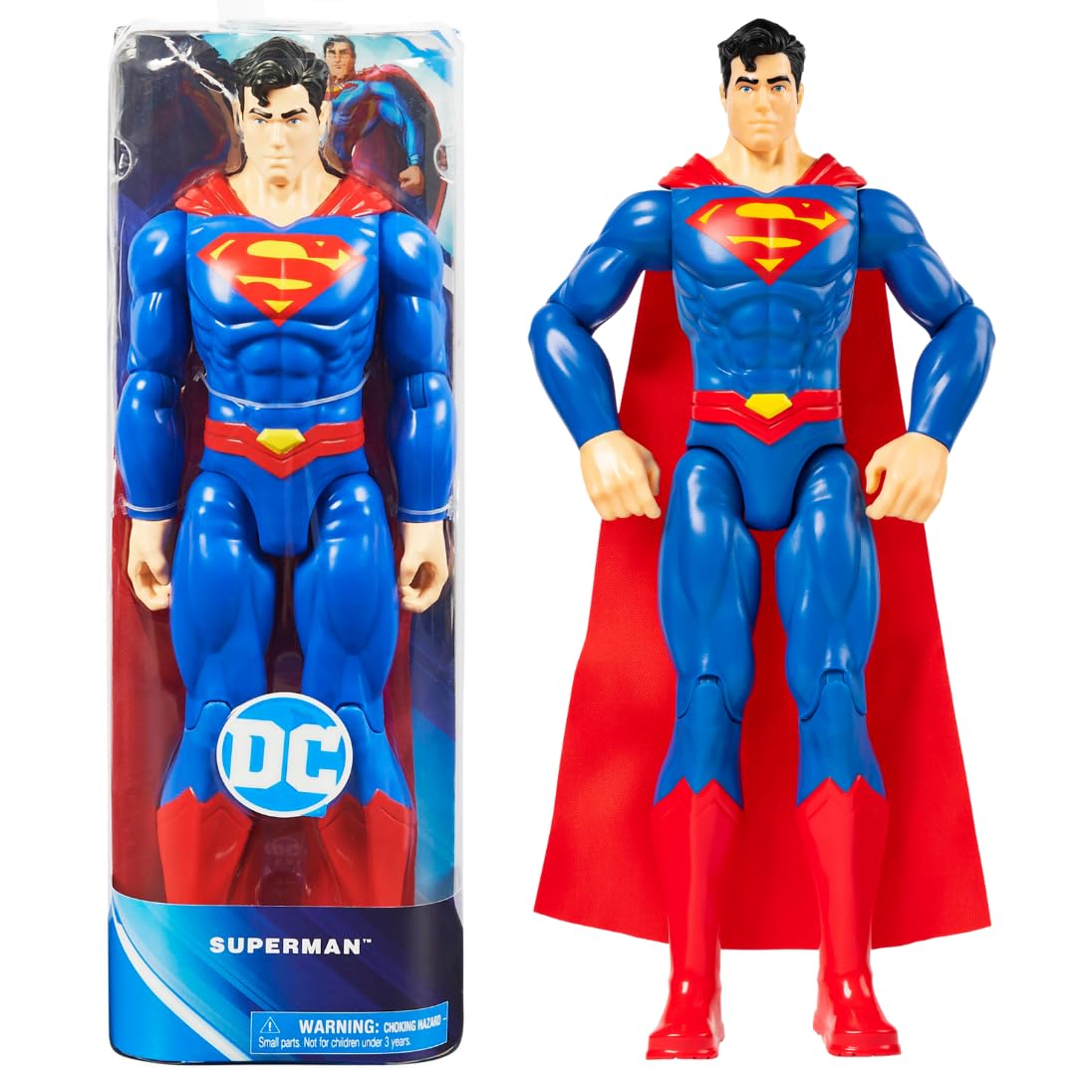 DC Comics 12-Inch Superman Action Figure – Collectible Kids Toys for Boys & Girls
