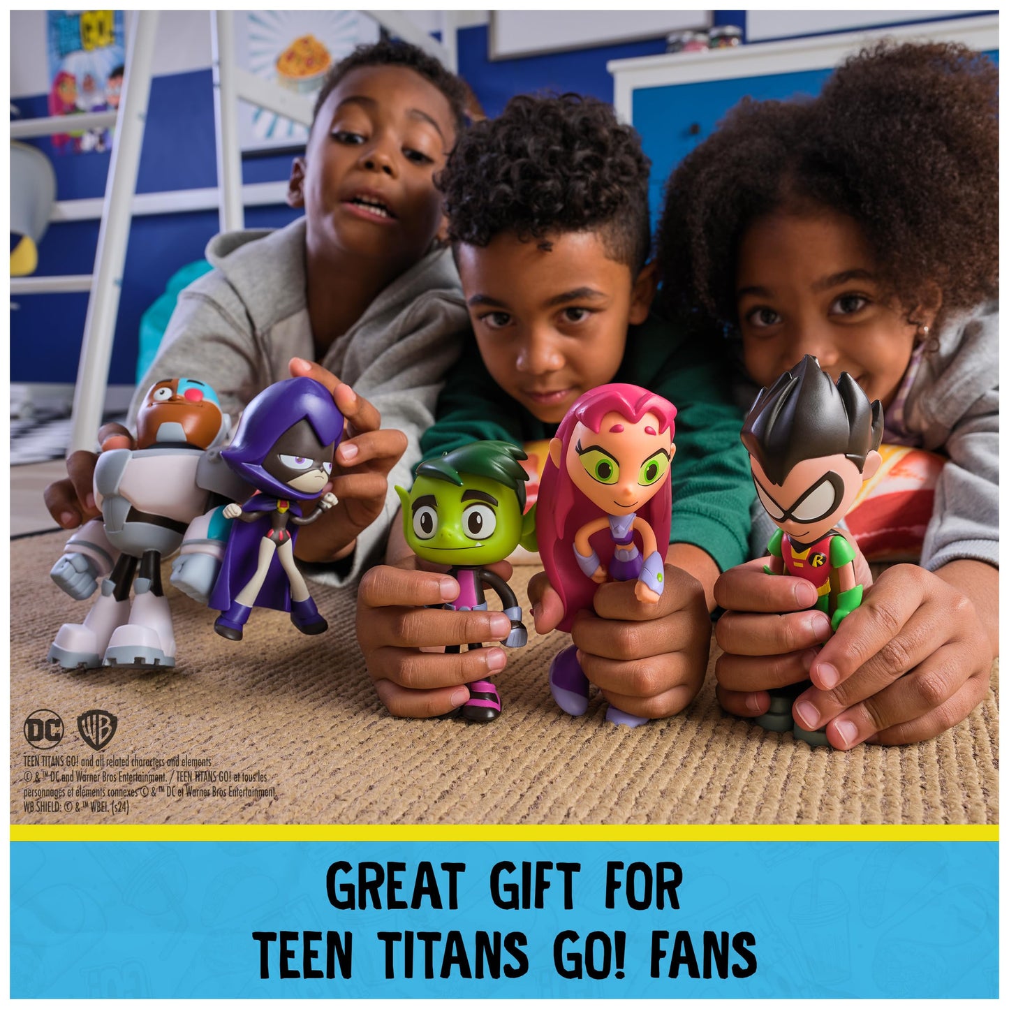 DC Comics Teen Titans Go! Twisty Titans Robin – Flexible 6-Inch Action Figure for Kids 4+