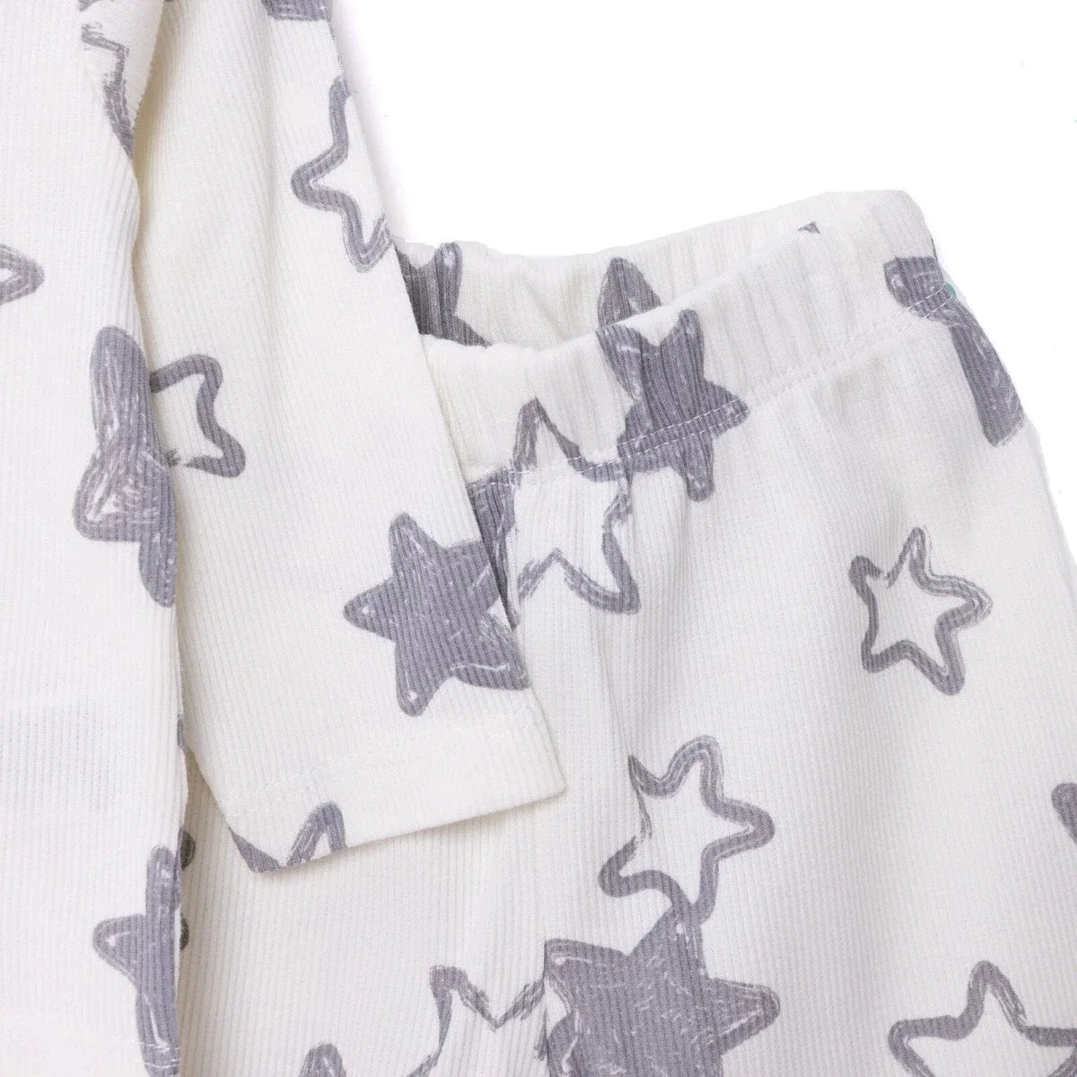 HelloBaby Boy Long Sleeve Pyjamas Set - Ecru