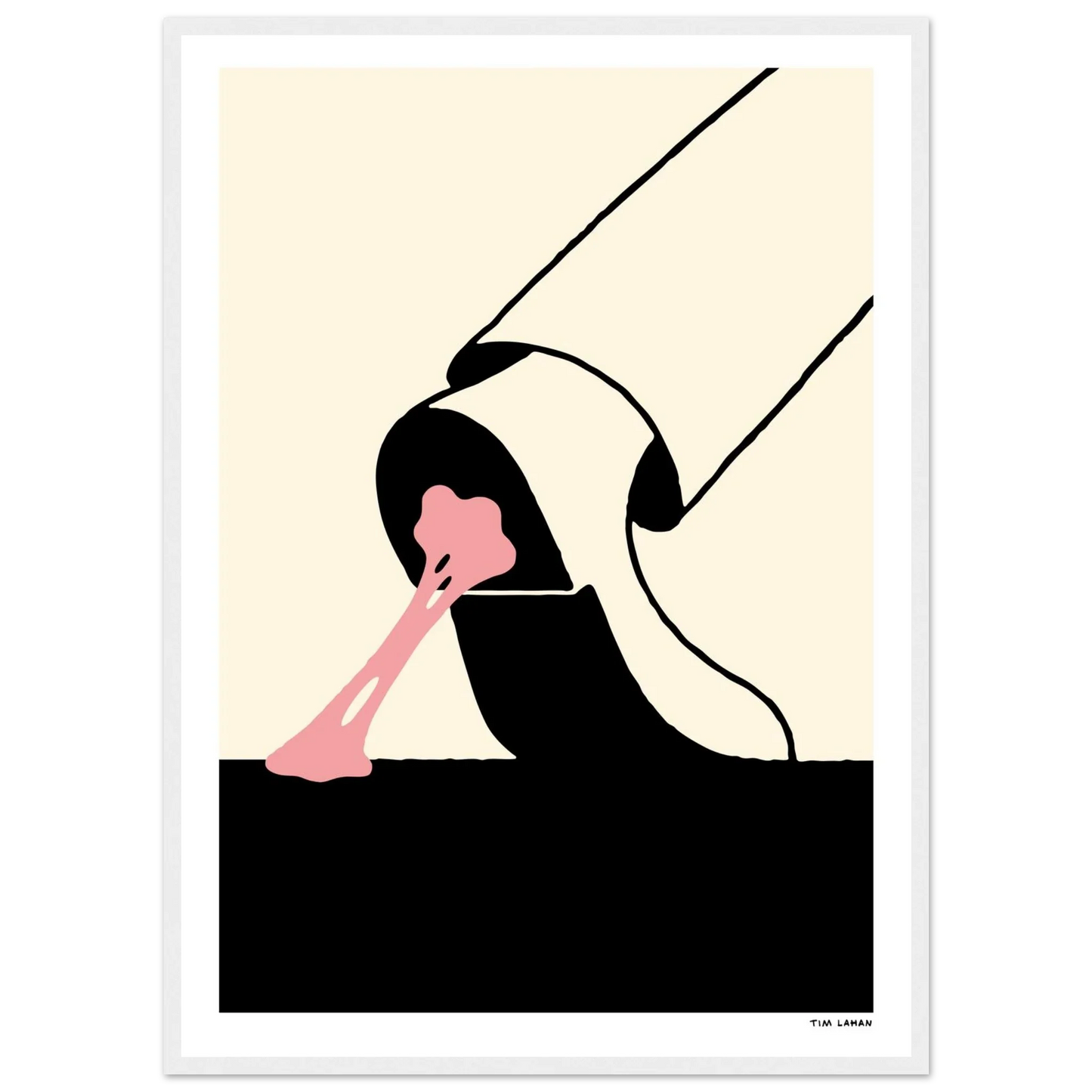 Tim Lahan - 'Stuck' Framed Print