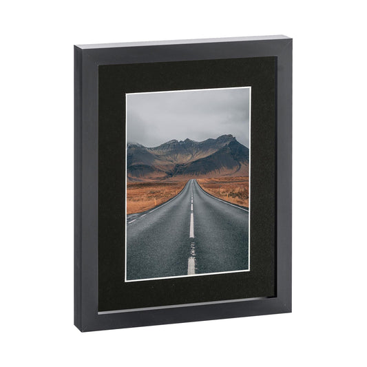 Black 8" x 10" Photo Frame with 5" x 7" Mount