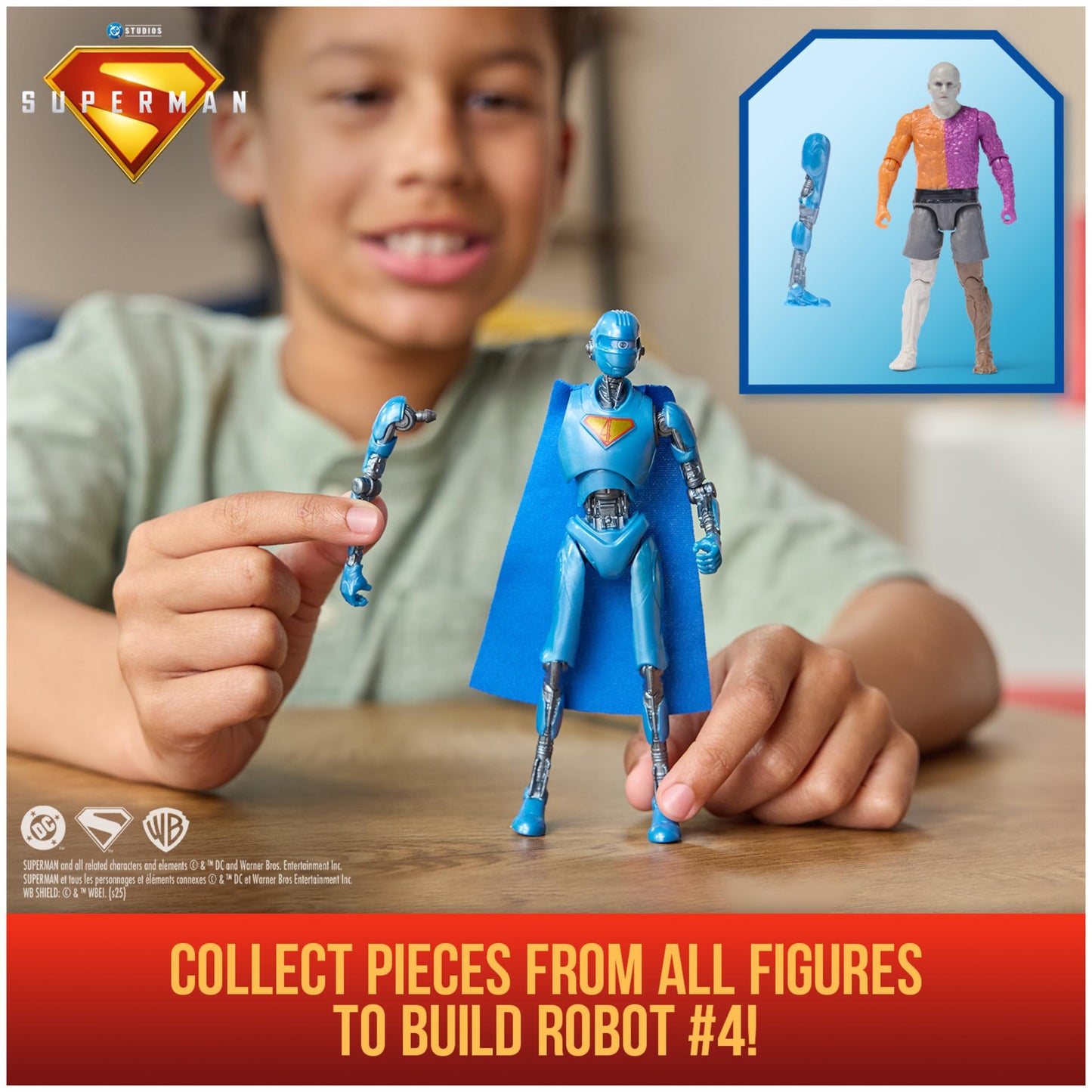 DC Comics Superman 6-Inch Metamorpho Action Figure – Authentic Movie Styling, 9-Point Articulation