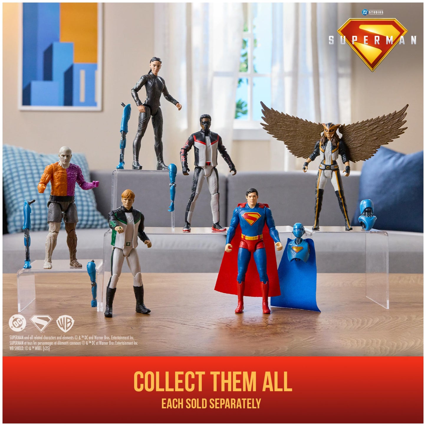 DC Comics Superman 6-Inch Metamorpho Action Figure – Authentic Movie Styling, 9-Point Articulation