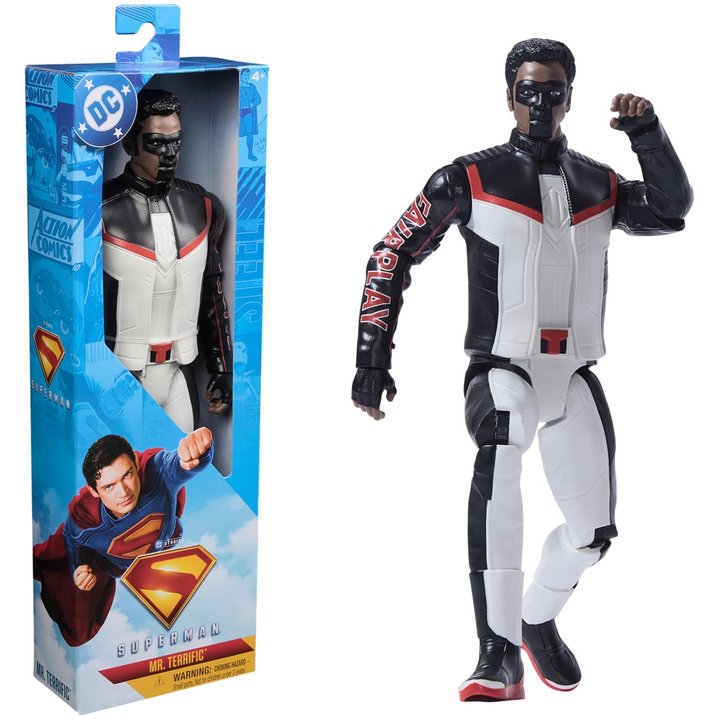 DC Comics Superman 12-Inch Action Figure – 11-Point Articulation, Kids Toys Ages 4+