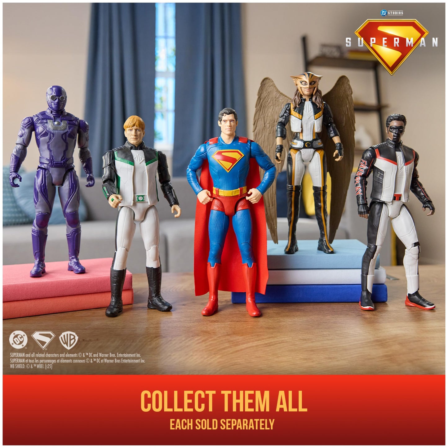 DC Comics Superman 12-Inch Action Figure – 11-Point Articulation, Kids Toys Ages 4+