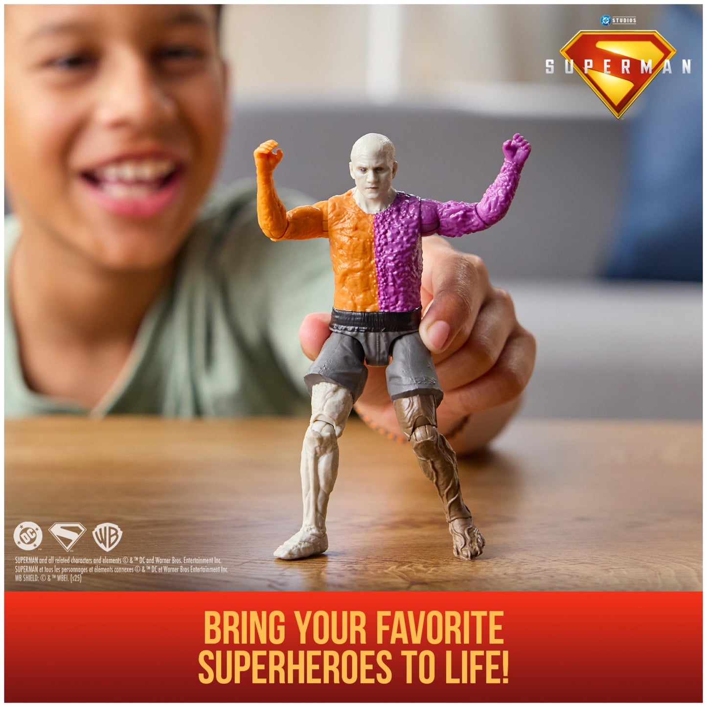 DC Comics Superman 6-Inch Metamorpho Action Figure – Authentic Movie Styling, 9-Point Articulation