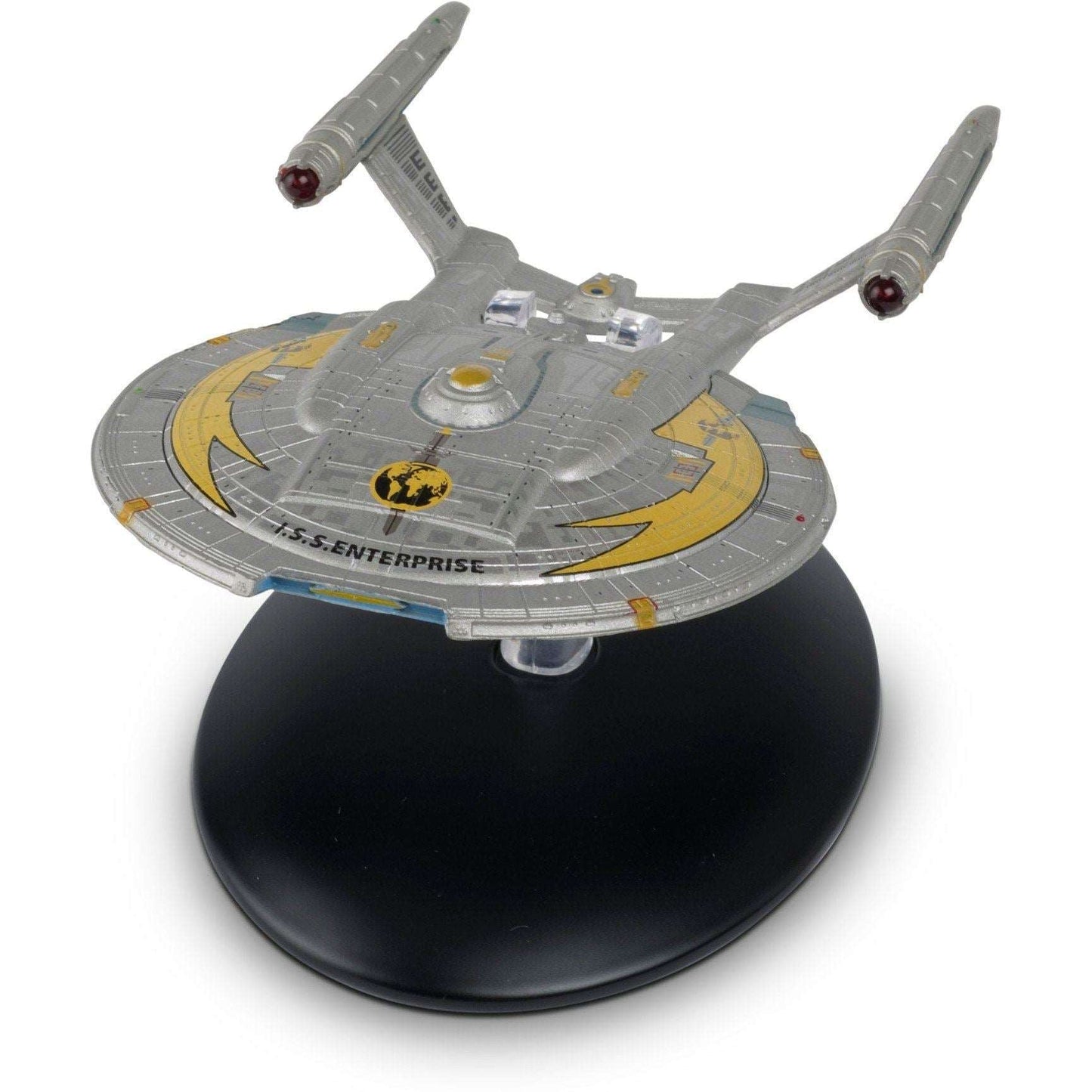 #02 I.S.S. Enterprise NX-01 Mirror Universe Model Die Cast Ship BONUS ISSUE M2 (Eaglemoss / Star Trek)