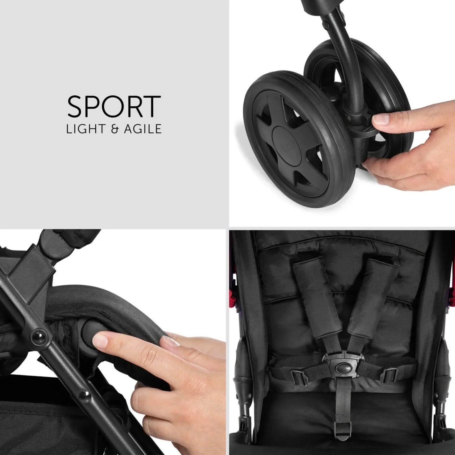 Hauck Sport Pushchair - Red