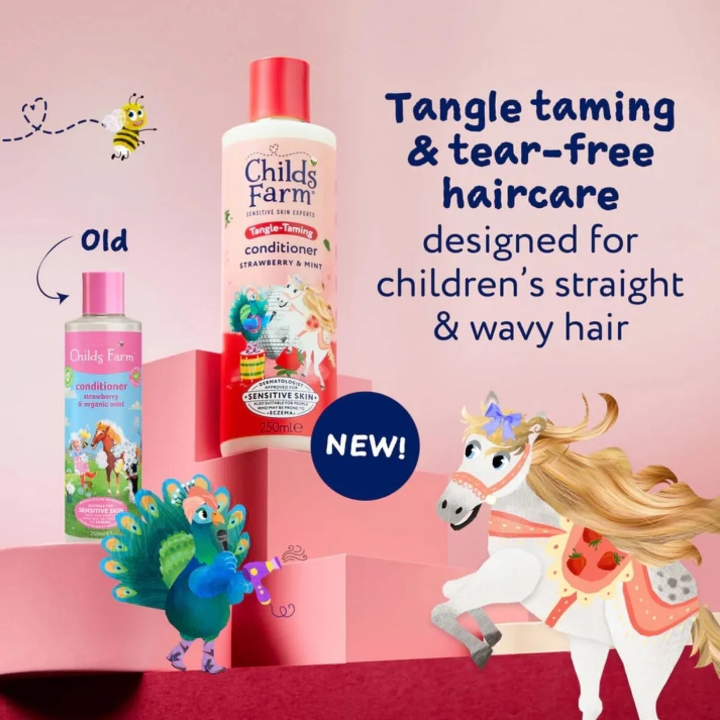 Childs Farm Conditioner 250ml - Strawberry & Mint