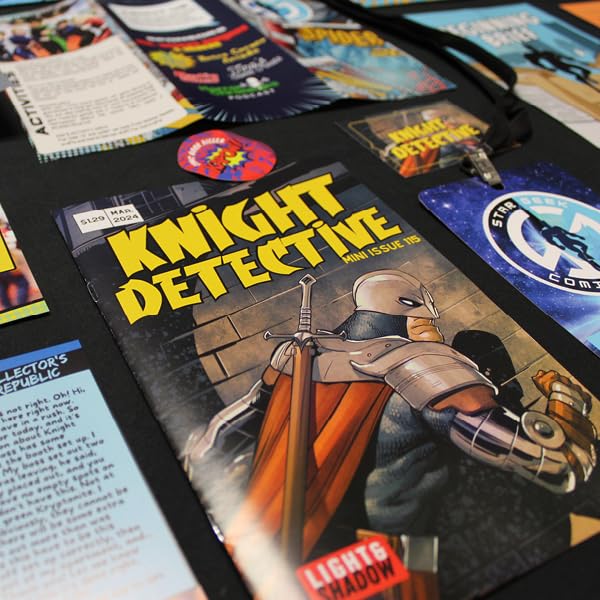 The Deadbolt Mystery Society – Comic Book Killer: Murder Mystery Game for Solo or Group