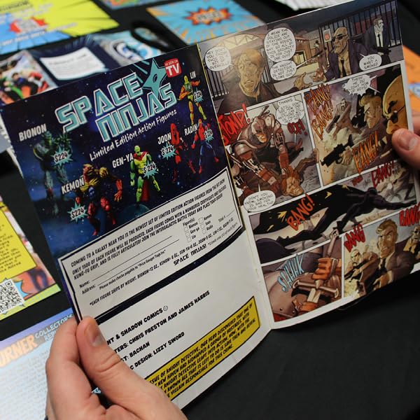 The Deadbolt Mystery Society – Comic Book Killer: Murder Mystery Game for Solo or Group