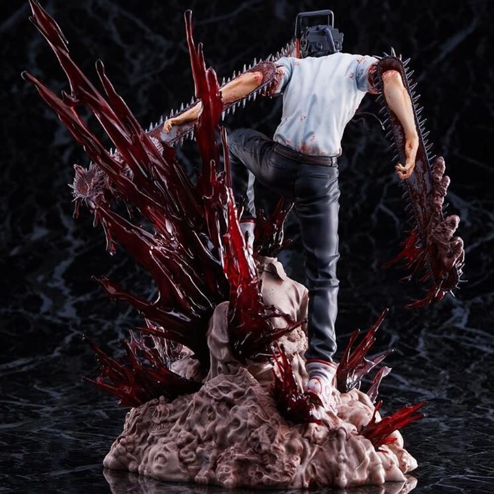 DEAMNAI Denji Figure – 11in PVC Statue | Chainsaw Man Anime Collectible & Gift