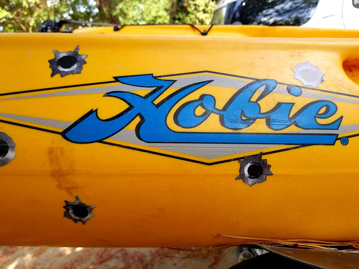 Decals by Haley 24 Pack Bullet Hole Stickers – Ultra-Realistic Car & Laptop Prank Decals