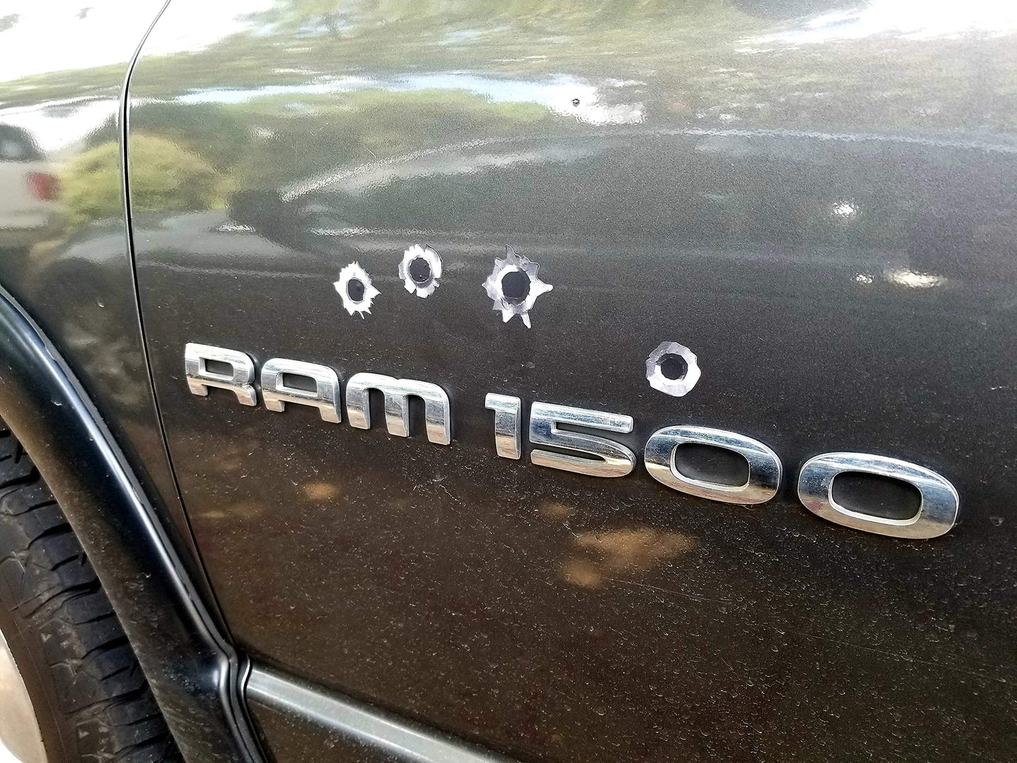 Decals by Haley 24 Pack Bullet Hole Stickers – Ultra-Realistic Car & Laptop Prank Decals