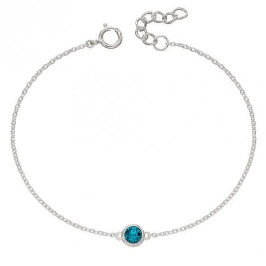 December Birthstone Bracelet with Swarovski Crystal B5295