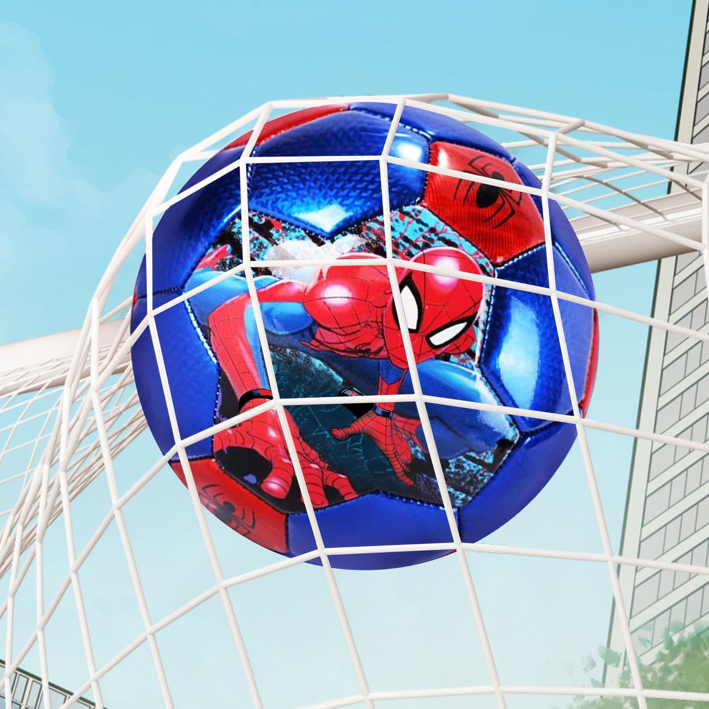 DECLIR Soccer Ball Size 4 for Kids – Indoor/Outdoor Ball with Pump