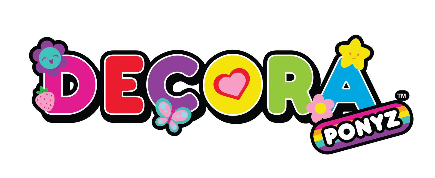 Decora Ponyz 2-Pack A: Decora & Gothica – Glitter Wings, Rainbow Mane, and Styling Fun | DECORA GIRLZ