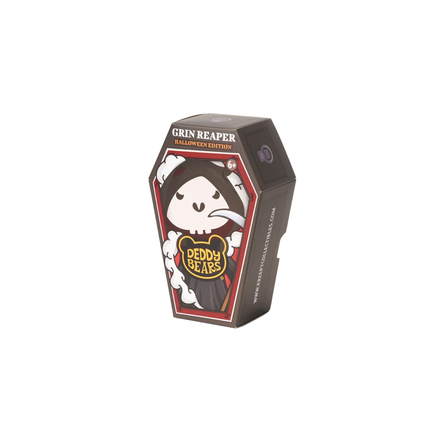 Deddy Bears Halloween Coffin – 5-Inch Grinreaper Plush