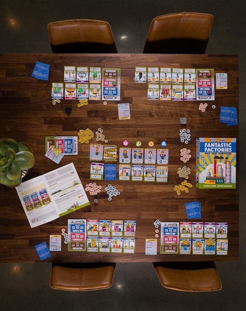 Fantastic Factories by Deep Water Games | Dice-Driven Factory Building
