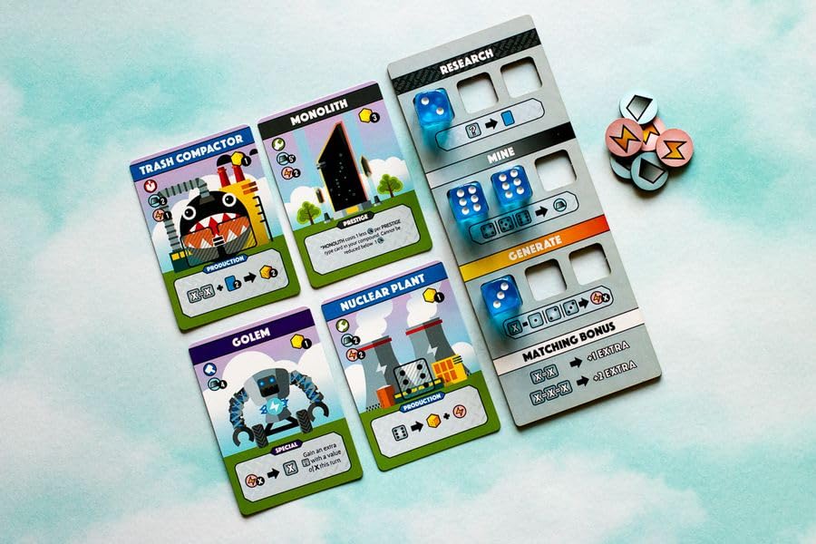 Fantastic Factories by Deep Water Games | Dice-Driven Factory Building