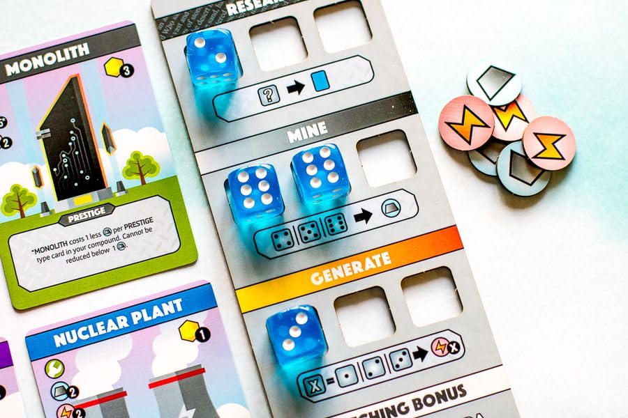 Fantastic Factories by Deep Water Games | Dice-Driven Factory Building