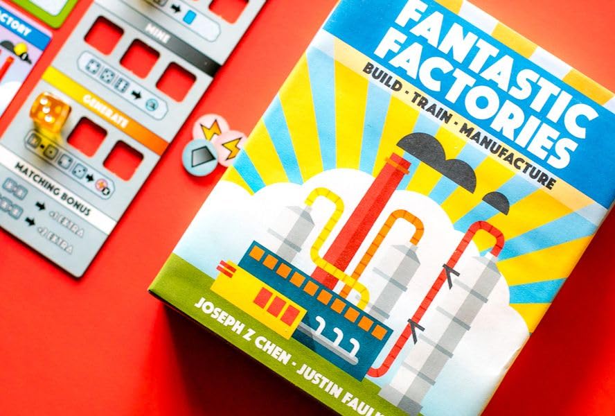 Fantastic Factories by Deep Water Games | Dice-Driven Factory Building