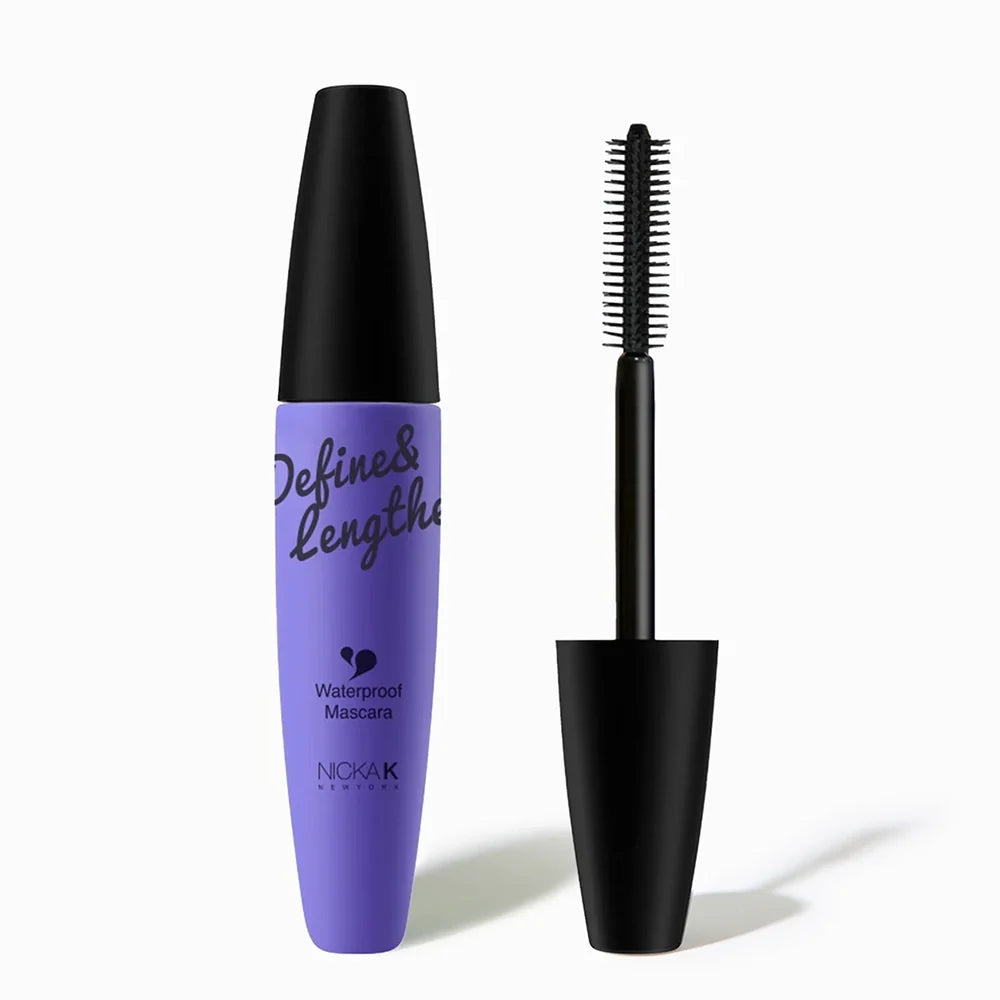 Nicka K New York Waterproof Mascara Long-Lasting Smudge-Proof Volume & Length for Flawless Lashes 10 g/0.35 oz
