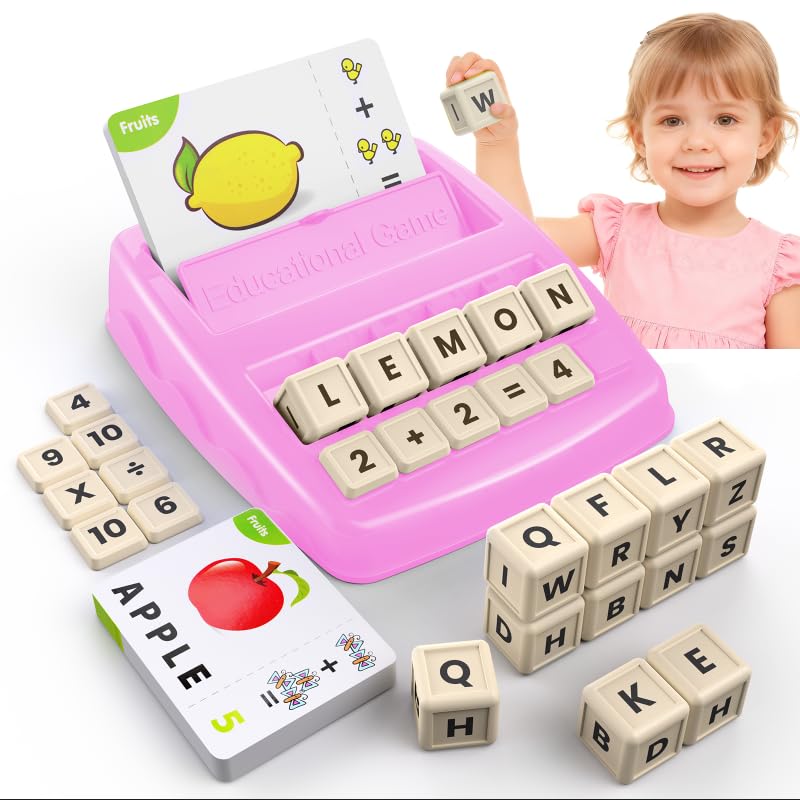 DEGIDEGI Educational Toys for Kids 3–8 | Matching Letter Spelling & ABC Learning