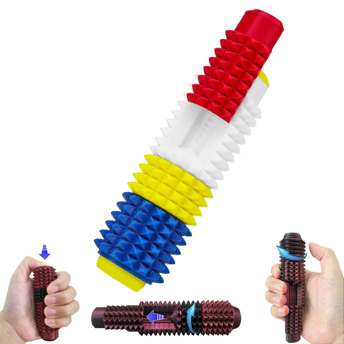 Deiviko Little Ouchies 5-in-1 Stress Relief Fidget | Portable Pocket Toy