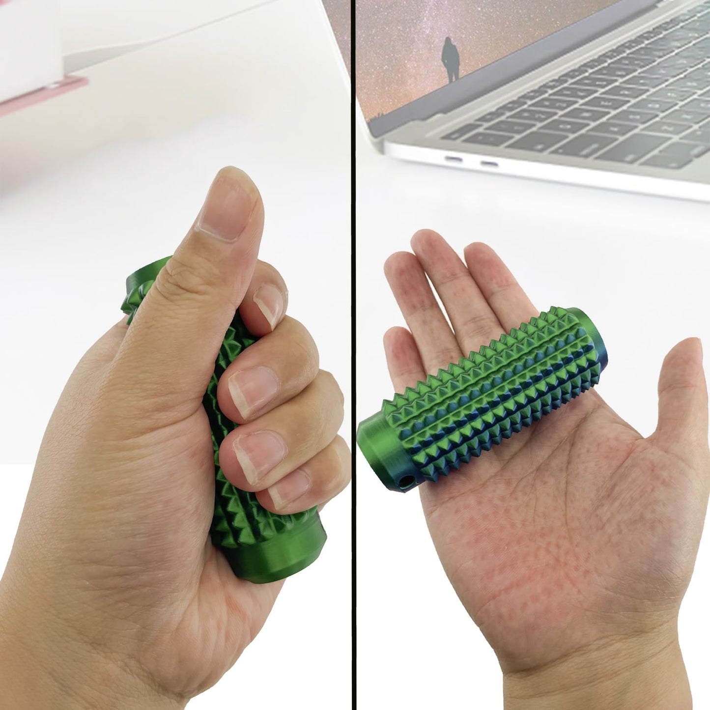 Deiviko Little Ouchies Fidget – Pocket Mini Sensory Keychain (5pc Spiky Grippie Set)