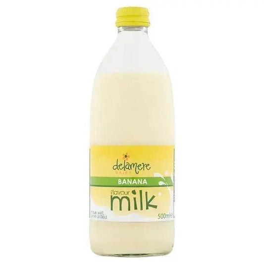 Delamere Dairy Banana Flavour Milk 500ml (Case of 12)