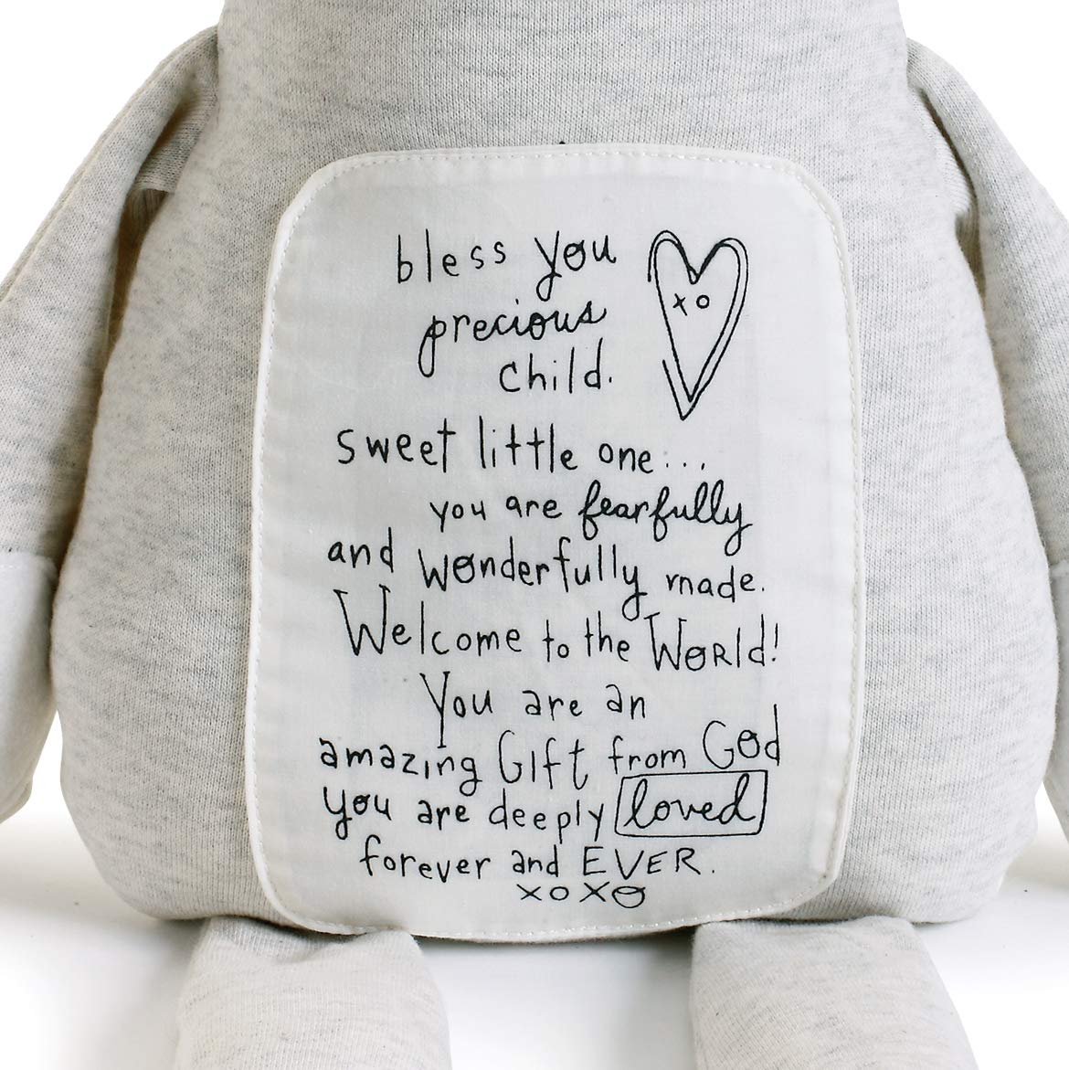 DEMDACO Plush Bless You Precious Child Bear | Poetic Threads Plush Toy