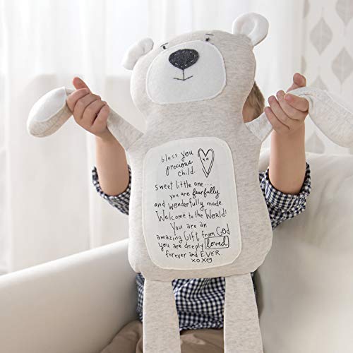 DEMDACO Plush Bless You Precious Child Bear | Poetic Threads Plush Toy