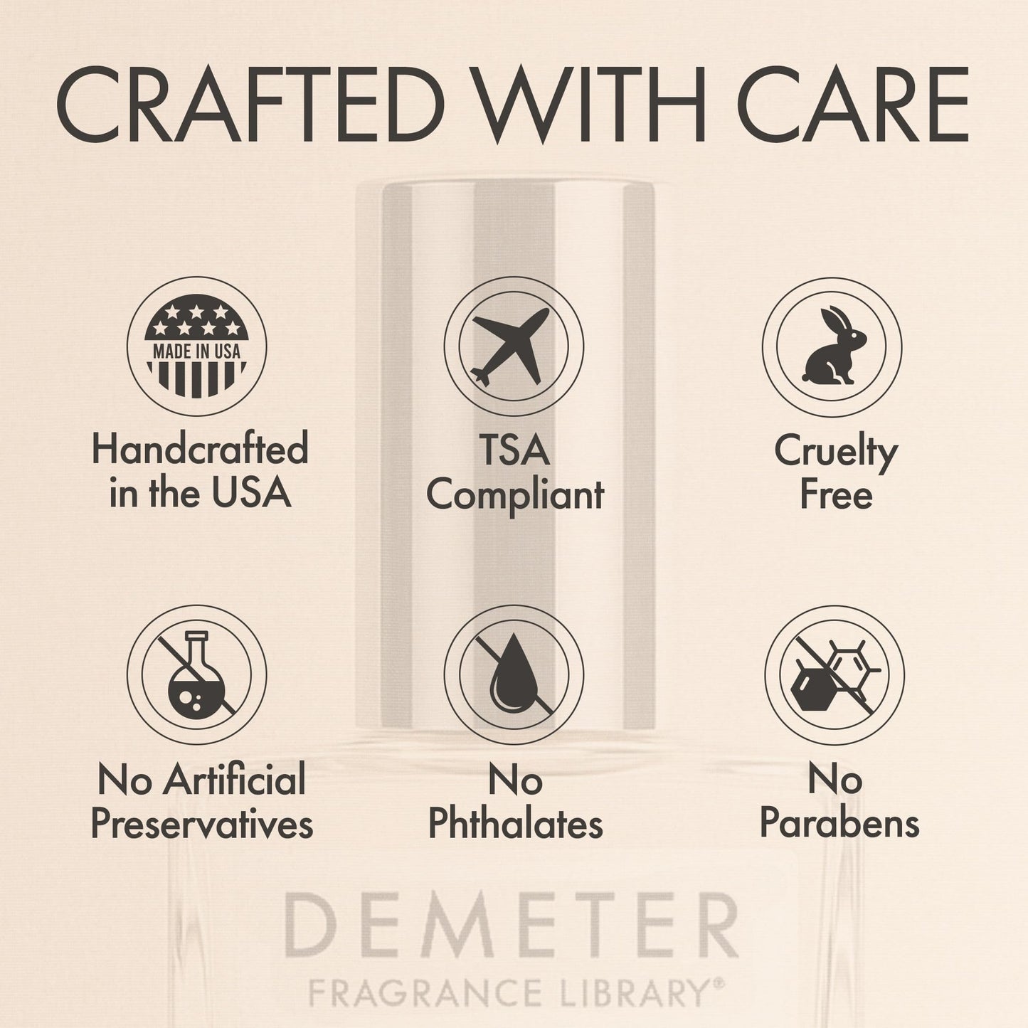 DEMETER Natural Perfume Spray Cologne – Linen, Unisex, 1 oz