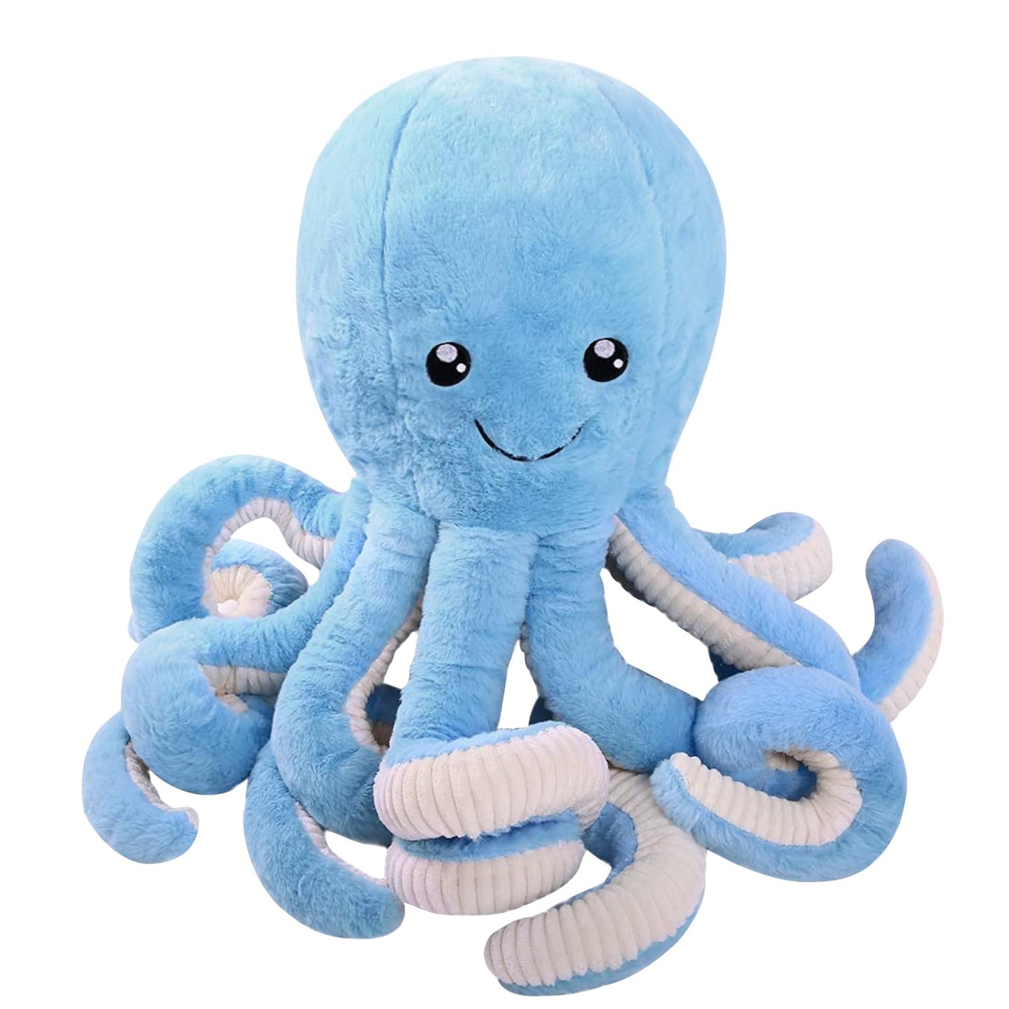 DENTRUN Giant Octopus Plush Toy – 7/16/24/32 in, 5 Colors, Soft Cotton Plush